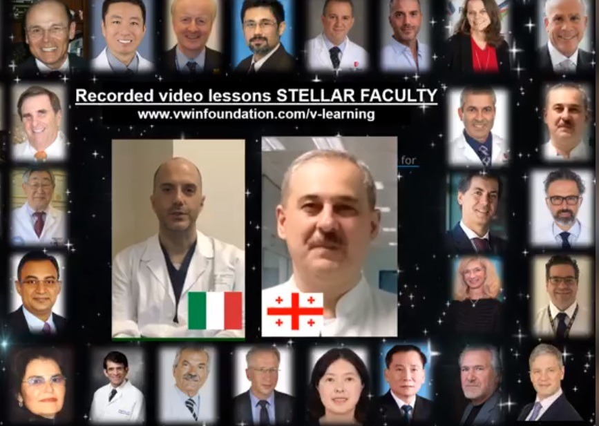 პროფ. სერჯიო ჯიანეზინის მადლობა პროფ. ზაზა ლაზარაშვილს, ჩაფიძის გულის ცენტრს და ქართველ ექიმებს
